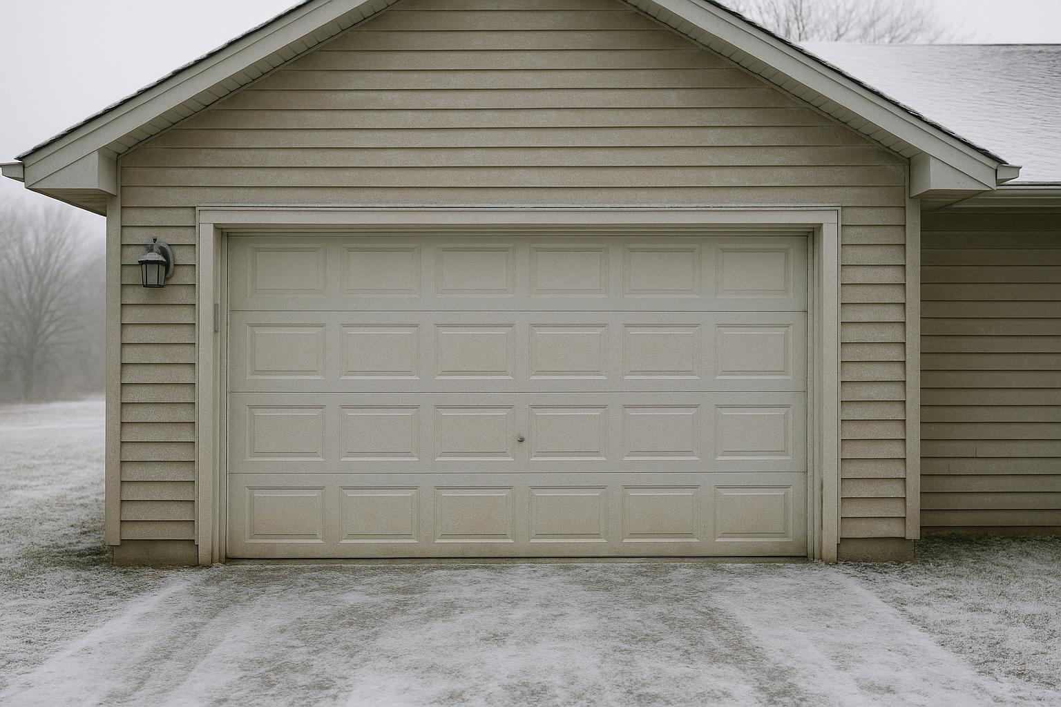 What to Do When Your Garage Door Won't Open in Cold Weather
